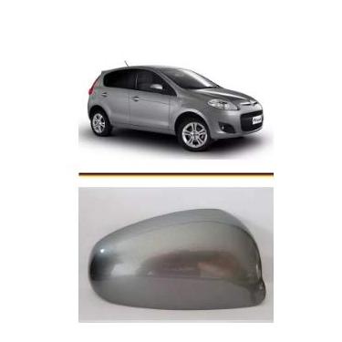 Imagem de Capa Retrovisor Novo Palio 2012/2018 Cinza Scandium Lado Direito