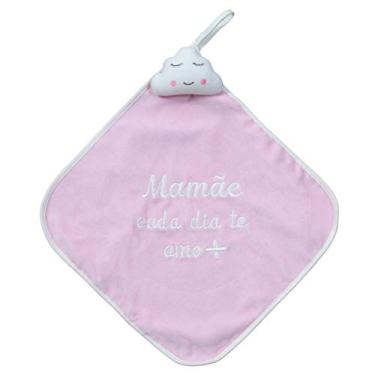 Imagem de Zip Cetim Nuvem Mamãe Rosa Bebê