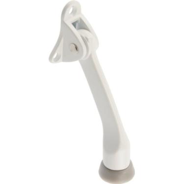 Imagem de The Hillman Group The Hillman Group 853440 10,16 cm (4"), batente de porta de chutagem - branco, 1 unidade