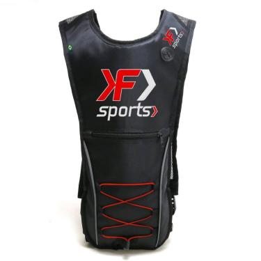 Imagem de Mochila De Hidratação Para Ciclismo F Sports Vermelha-Unissex