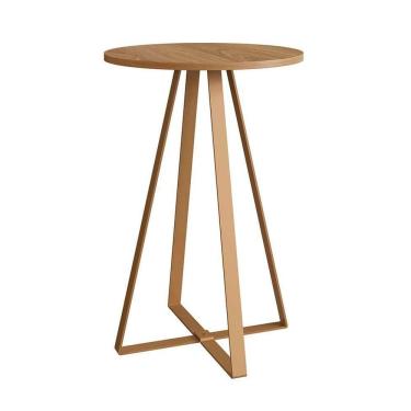 Imagem de mesa lateral redonda complementos hanover 45 cm