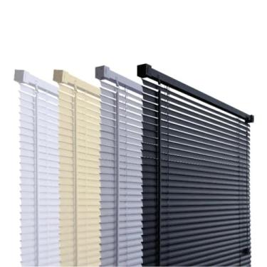 Imagem de Persiana Horizontal Em Pvc 1,60x1,30m Premier Cortina Para Sala Cozinha Escritório Banheiro (Chumbo)