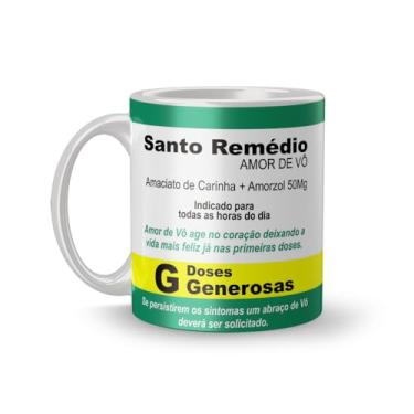 Imagem de Canecas Personalizadas Remédios Engraçados (amor de vó)