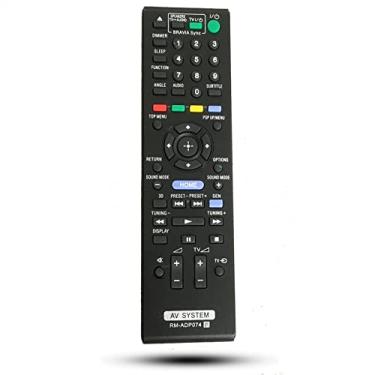 Imagem de Controle remoto de substituição adequado para Sony RM-ADP074 HBD-E370 HBD-F500 Blu-ray DVD Home Theater AV System