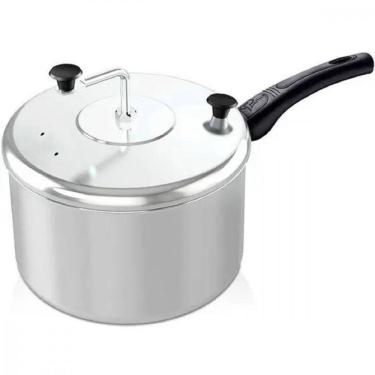 Imagem de Pipoqueira Panelux 2132 Alumínio Polido 3,8 Litros