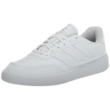 Imagem de adidas Tênis Courtblock Feminino, Branco/Branco/Prata fosca, 40