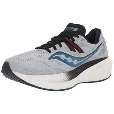 Imagem de Saucony Tênis de corrida masculino Triumph 20, Vapor/Preto, 40