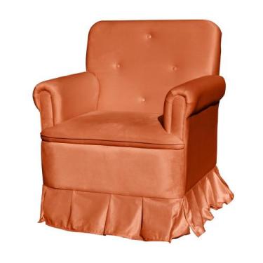 Imagem de Poltrona Para Amamentação Com Balanço Para Mãe e Bebê Veludo - Estopar