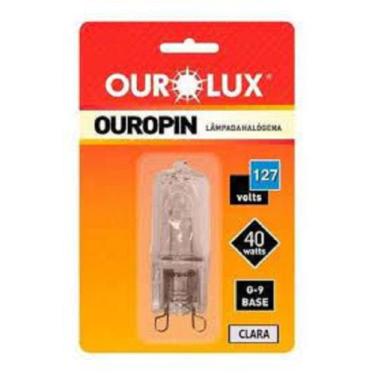 Imagem de Lampada halopin 127v x 40w g9 quente - OUROLUX