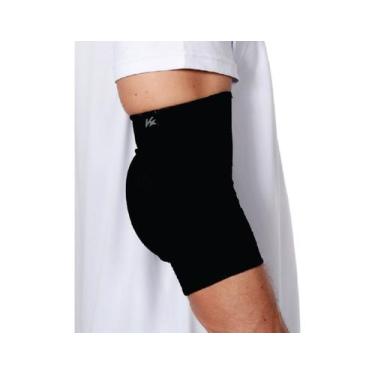 Imagem de Cotoveleira Vôley Kanxa C/ Espuma Elástica - Ref 1455.006, G, Preto