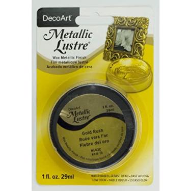 Imagem de DecoArt, Gold ML02C-28 Cera brilhante metálico, 30 ml, Rush, 30 ml