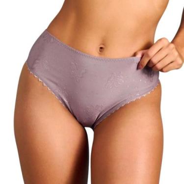Imagem de Calcinha Clássica Duloren 129547 Lycra, Berinjela, G