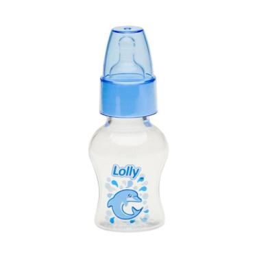 Imagem de Mini Mamadeira Oceano Azul Lolly Kinddy 50ml, Azul