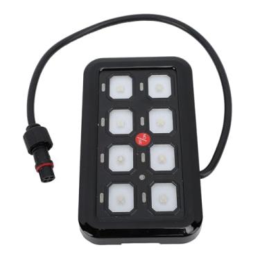 Imagem de 8 Painel de Interruptor de Gangues, Controle, Função Multi, Impermeável, Painel de Controle de Toque Adversa, 3 Modos de Iluminação, para Veículos Fora Estrada, ATVs, UTVs,