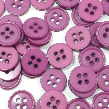Imagem de Botões 11mm Botao colorido para confecção camisas e vestidos casaco BT
