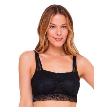 Imagem de Sutiã Top Triumph 25128 Rendado, Preto, 52