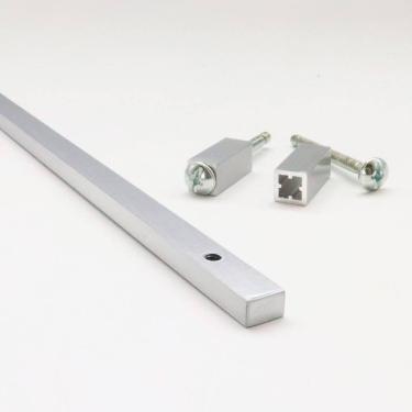 Imagem de Puxador Móveis Portas Armários Alumínio Acetinado 448mm 277 Pauma