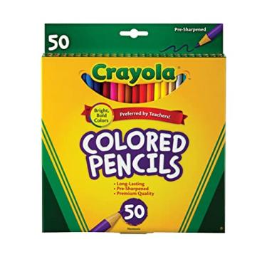 Imagem de Crayola Lápis de cor, 50 unidades