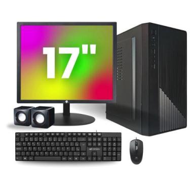 Imagem de Computador Completo Intel Core I5 8gb Ssd 240gb Monitor 17 W10 - CEV