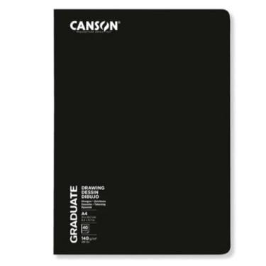 Imagem de CANSON Graduate Caderno ArtBook Costurado Esboço 20folhas 21x29,7 140gr