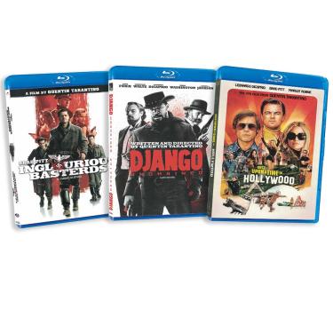 Imagem de Generic Coleção De Blu-Rays 3 Filmes Da História Revisionista Quentin Tarantino: Bastardos Inglórios / Django Livre - Era Uma Vez Em Hollywood