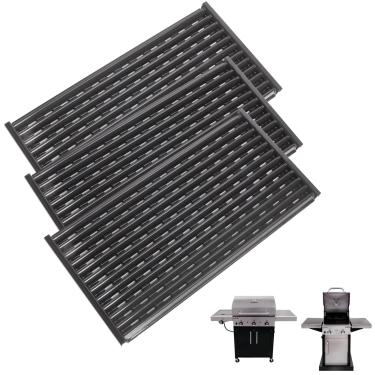 Imagem de Placas emissoras de grelha de 43.2 cm para Charbroil Performance Tru Infrared 3 queimadores 463371116 463344116 463344015 463335014 463370015, grelhas infravermelhas Tru para Charbroil G460-050015 0