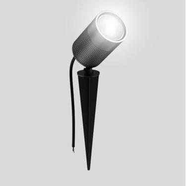 Imagem de ESPETO DE JARDIM.10W PRETO 700 LM 25x6 CM 3000K 127/220V