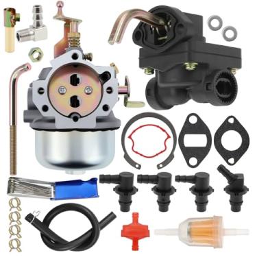 Imagem de Carburador adequado para motores Kohler K321 K341 14HP 16HP carburador para John Deere 214 300 312 314 316 substituição de trator 4505355-S