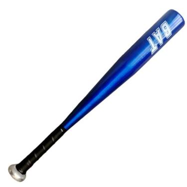Imagem de Taco de beisebol, 50 cm, portátil, resistente, liga de alumínio, metal, bastão de beisebol, leve para treino ao ar livre, tacos de metal