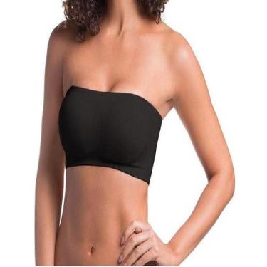 Imagem de Faixa Com Bojo Removível Trifil Ref.3886, Preto, G