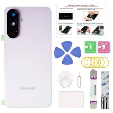 Imagem de GREEN FUSION Compatível com substituição da capa traseira do Galaxy A56, A56 SM-A566V/B/E, porta traseira com lente de câmera pré-instalada, ferramentas de reparo e instruções, rosa