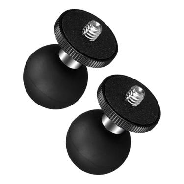 Imagem de FANAUE Adaptador De Esfera Alumínio Gb-02 1" Com Pino Roscado 1/4"-20, Braço Soquete Duplo Compatível Montagem Ram Tamanho B Para Câmera Fotográfica Esportiva Insta 360 Panorama Series E Motociclism