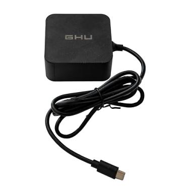 Imagem de GHU Carregador Rápido Usb-C Premium De 65 W (Preto) - Otimizado Para Dell Xps Série 13, 12, 14 Adaptador Energia Eficiente E Elegante