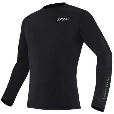 Imagem de Blusa Segunda Pele X11 Climate 2 Preta Térmica Proteção Uv, 3G, Preto