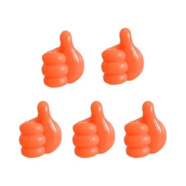 Imagem de Organizador De Cabos De Mesa Clipe Usb Enrolador Polegar Ganchos Mouse