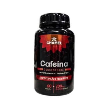 Imagem de Vitamina Cafeína 200mg 60 Cápsulas - CHAMEL
