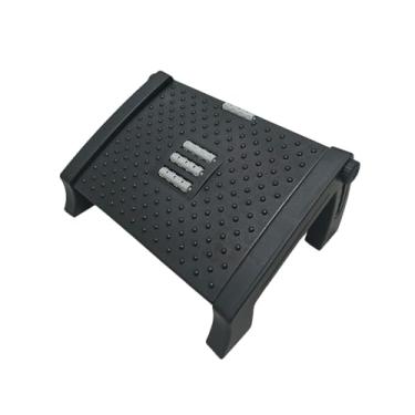 Imagem de Apoio Para Os Pés Com Regulador De Altura Ergonômico Com Massageador Perfeito Para Escritórios E Ambientes De Trabalho