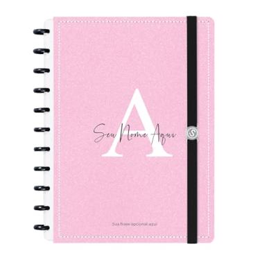 Imagem de Caderno Disco Inteligente Personalizado Iscool G Areia Sand Magenta