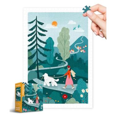 Imagem de PieceRelax Quebra-Cabeças De Plástico Para Adultos, 600 Peças, Bea Muller - Wander In The Woods, Os Jogos Mesa E Presentes Mais Gratificantes, Sem Necessidade Tapete Quebra-Cabeça [H3419]