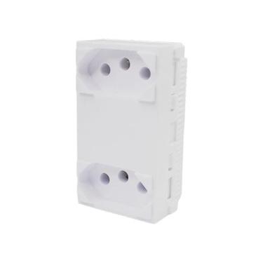 Imagem de Tomada Dupla Separadas Monobloco 20A Módulo Linha I9 - Ilumi