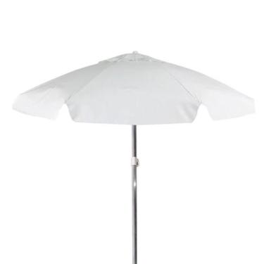 Imagem de Guarda-Sol Em Bagum Haste De Alumínio 1,80M Branco 9601 Bel - Bel Fix
