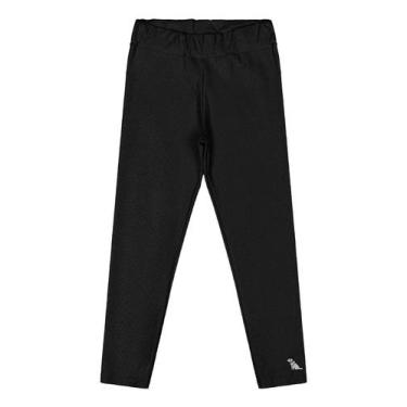 Imagem de Legging Move Infantil para Menina Quimby, Preto, 6