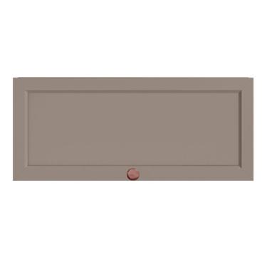 Imagem de Armário Aéreo Geladeira Unna 1 Porta Basculante 80cm Gris - Poliman Móveis Gris