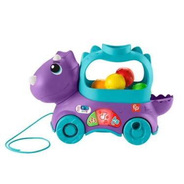 Imagem de Brinquedo Interativo para Bebê Dino Bolinhas Divertidas - Fisher-Price