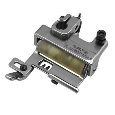 Imagem de Fbshicung Calcador de roda de material grosso de 5,6 mm para máquina de costura interloque de três agulhas e cinco fios Pegasus W500 Siruba F007 Yamato VC2700 Jack W4 cobre