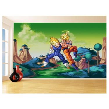 Imagem de Papel De Parede Dragon Ball Goku Vegeta Anime 3,5M Dbz335