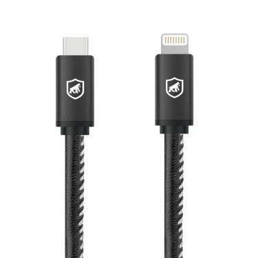 Imagem de Cabo Turbo Militar - 1,5M - Lightning - Tipo c - Certificado MFI - Homologado iPhone/iPad - Gshield