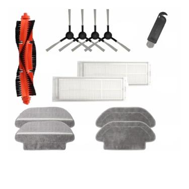 Imagem de Compatible With Xiaomi Mi Robot Vacuum Mop Pro 3C 2S STYTJ02YM Spare Hepa Filter Side Main Brush Cover Mop Holder Accessories Parts(SET 6)