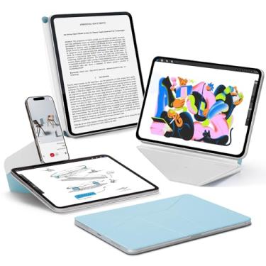 Imagem de MOFT Capa Dynamic Folio para iPad Pro de 12,9 polegadas (6ª/5ª/4ª geração, 2022/2021/2020), capa com suporte magnético Silm com mais de 20 ângulos de visualização, despertar/hibernar automático