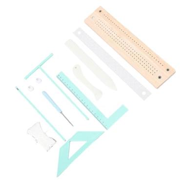 Imagem de Ymiko Kits de Encadernação de Livros, Conjunto de Ferramentas de Encadernação de Livros para de Bookbinding Kit Guia de Capa de Capa do de Guia de Soco Conjunto Pode Ser Transformado Em Notebook